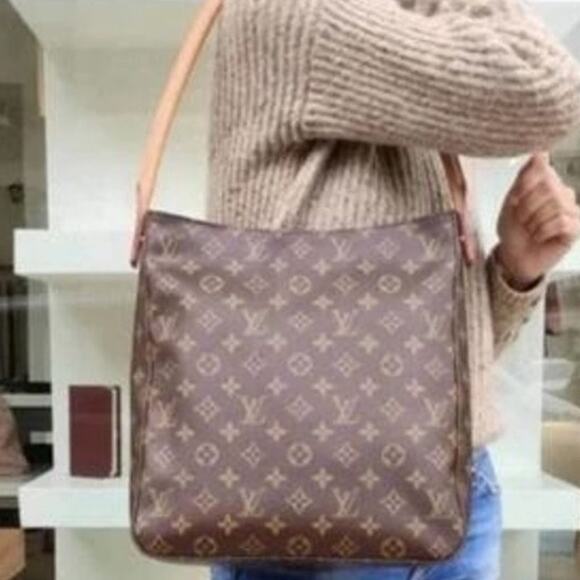 Louis Vuitton Handbags - 💎✨BEAUTIFUL✨💎Authentic Louis Vuitton Monogram Looping GM Shoulder Bag Brown